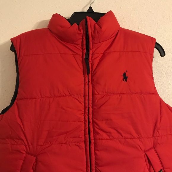 Polo Ralph Lauren Puffer Reversible Vest L 14-16 - Picture 8 of 8